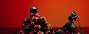 Freyona Skull Pyre Candle – Infernal Edition