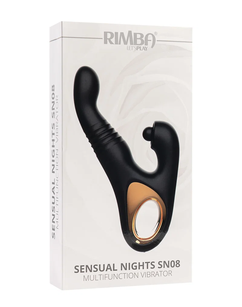 Rimba Sensual Nights SN08 työntävä ja taputtava G-pistevibraattori - Image 8
