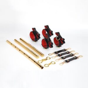 Split-leg sidontasetti kolmella terästangolla | Freyona Boutique