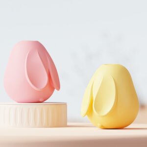 Freyona Bloom Bunny air-pulse stimulaattori kahdessa eri värissä