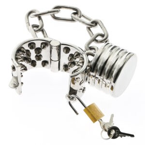 Lukittava Piikkipanta Ketjulla ja Painolla