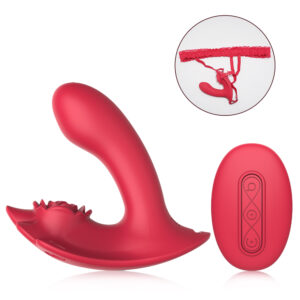 wearable vibraattori pitsisellä harnessilla