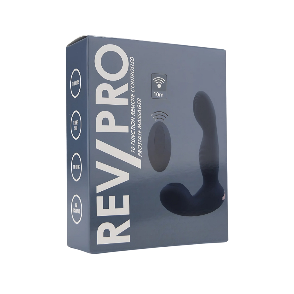 Rev-Pro – Kaukosäädettävä eturauhashieroja 10 toiminnolla - Image 6