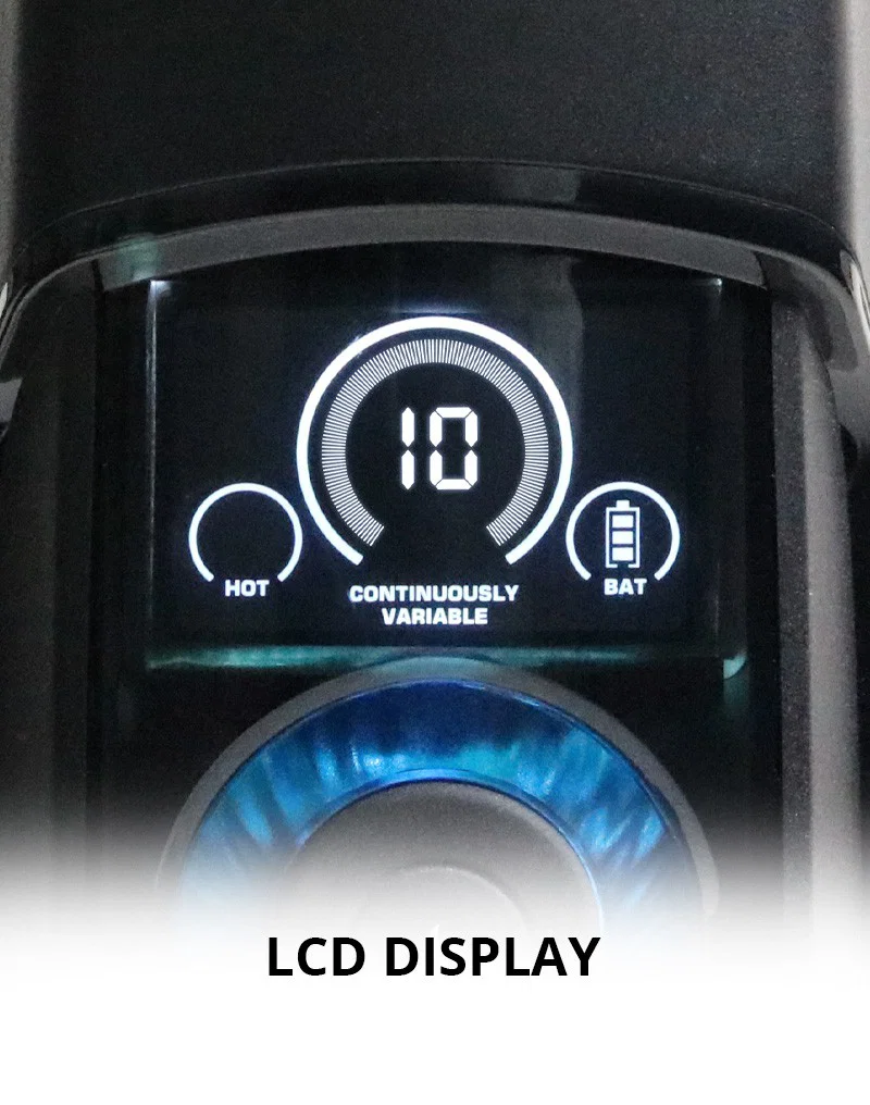 Leten SM 320 – lämmittävä ja työntävä automaattimasturbaattori LCD näyttö