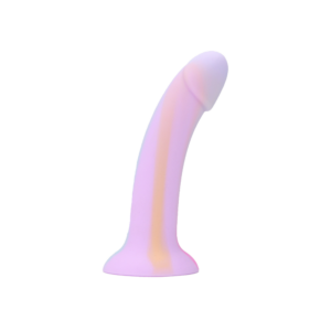 mina taro silicone dildo glow in the dark non-phallic silikonidildo imukupilla