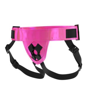 kiiltävä pinkki Mina Lustre strap-on-harness