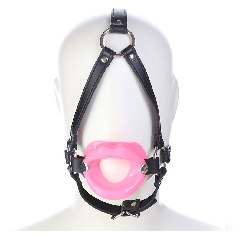 Minimalistinen BDSM-tyylinen gag mask