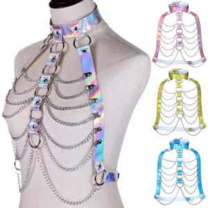 Unisex harness rave- ja fetish-tyyliin. Freyona.