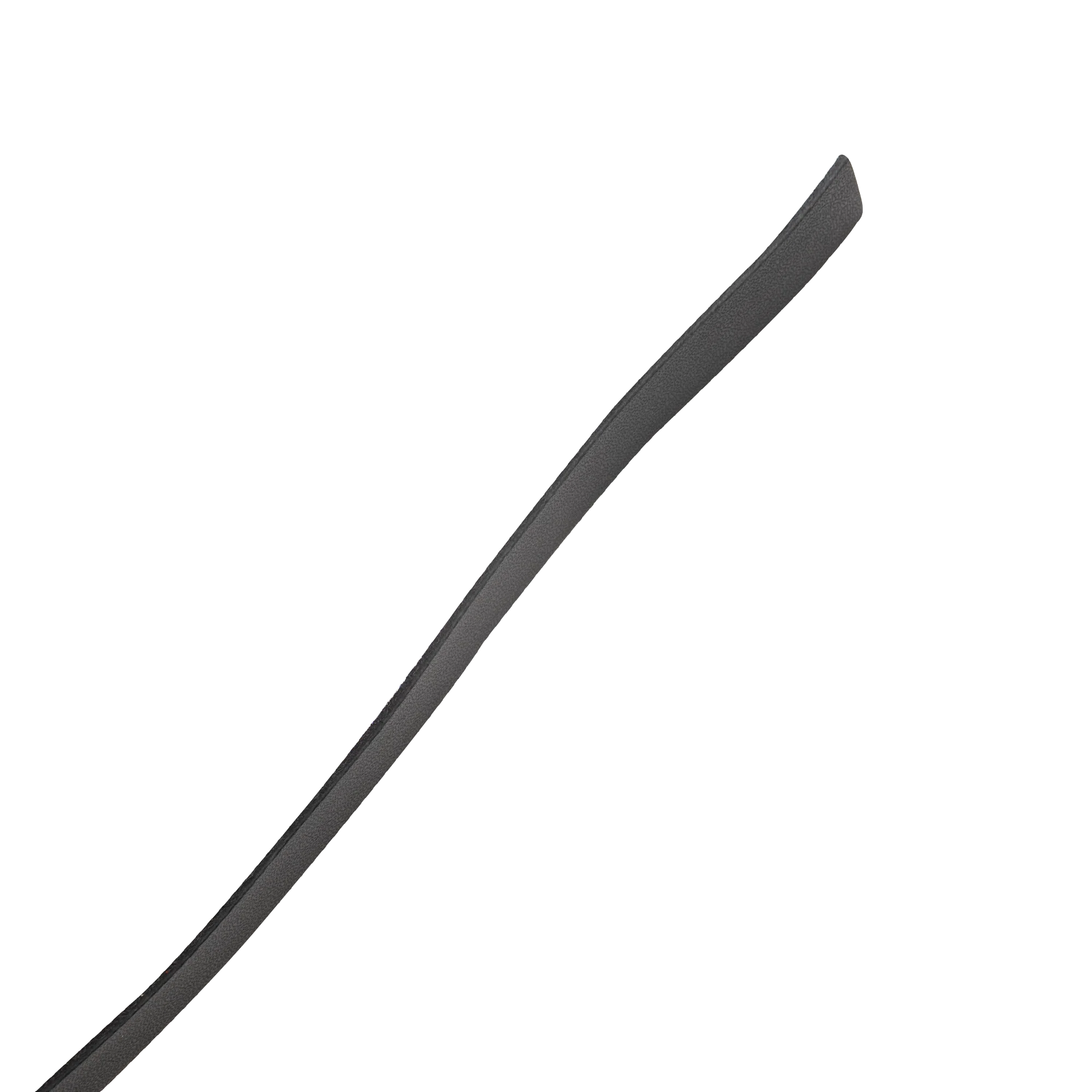 RISE - Long Leather Flogger (Soft Tails) - Musta/Punainen - Image 6