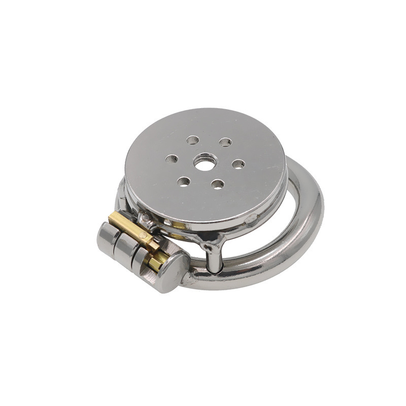 Flat Round Chastity Ring - Lukittava Siveysrengas - Image 3