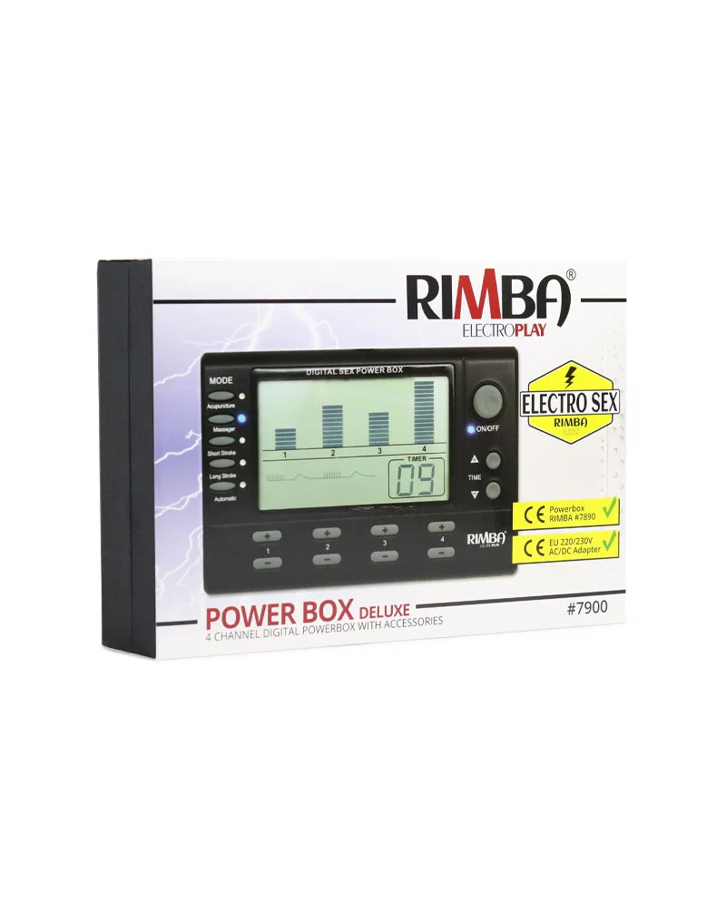 Rimba Electro Play LCD Power Box Set – E-Stim-järjestelmä - Image 3