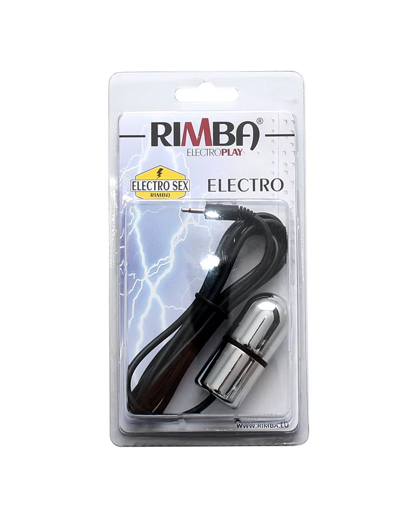 Rimba Electro Play Bipolaarinen Electro Egg Small 60 mm alumiininen sähköstimulaatiolisävaruste pakkauksineen