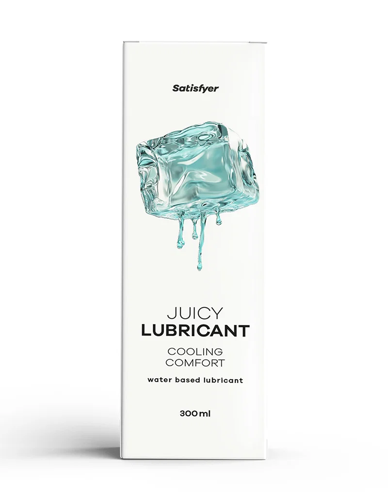Satisfyer Cooling Comfort viilentävä vesipohjainen liukuvoide 300ml. Freyona.