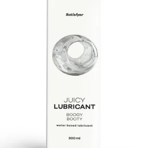 Satisfyer Boogy Booty vesipohjainen liukuvoide 300 ml, sopii erityisesti anaalikäyttöön. Freyona.