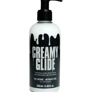 Creamy Glide vesipohjainen intiimigeeli, ainutlationen maitomainen koostumus. Freyona.