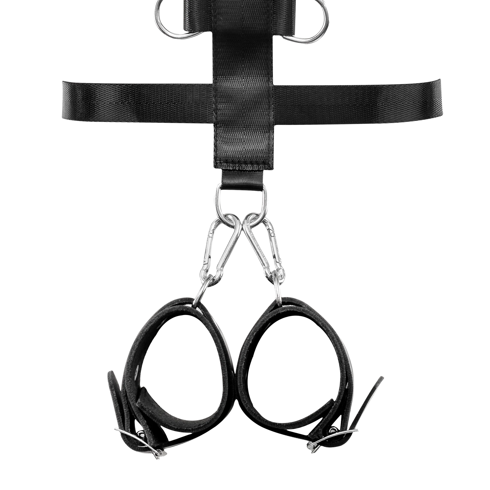 Rimba Bondage Play – Selkäsidontasetti Kaula- ja Rannekahleilla - Image 4