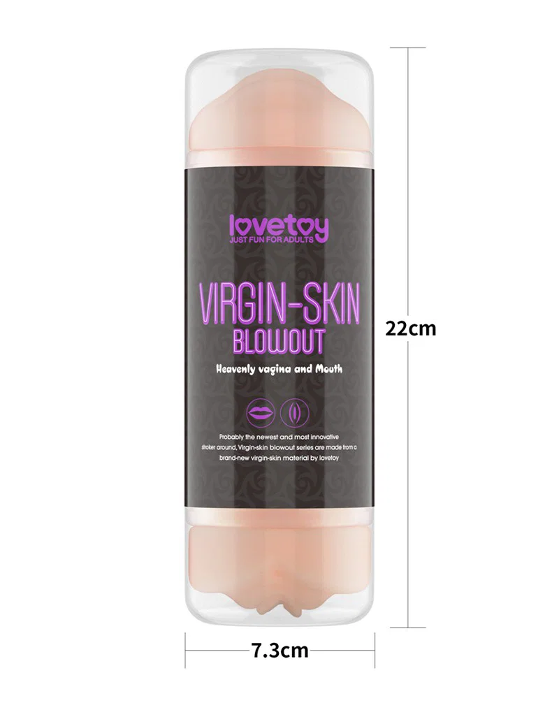 LoveToy Virgin-Skin Blowout – Vagina & Suu Masturbaattori - Image 2