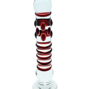 Heaven teksturoitu lasidildo 22 cm | Freyona