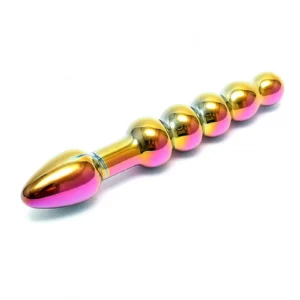 Laila kaksipäinen lasidildo 17 cm | Freyona