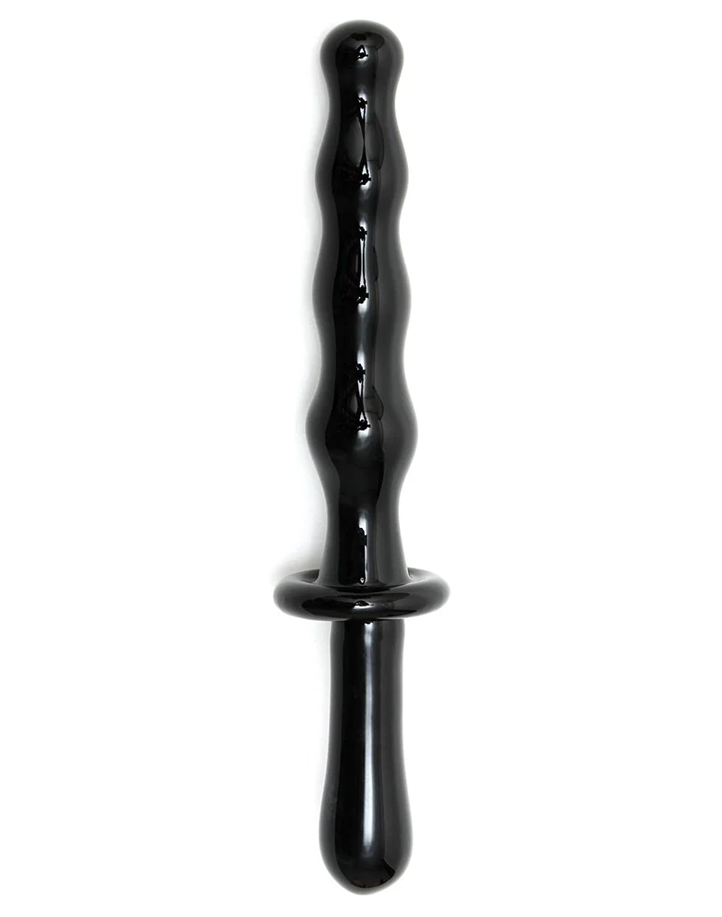 Paula musta lasidildo 22 cm | Freyona