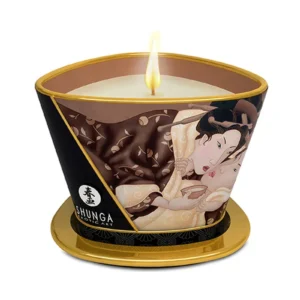 Shunga Intoxicating Chocolate -hierontakynttilä 170 ml. Freyona.