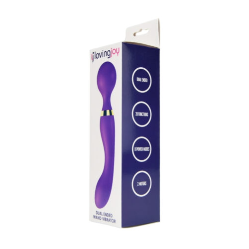 Loving Joy – Dual Ended Wand – Kaksipäinen Vibraattori - Image 8