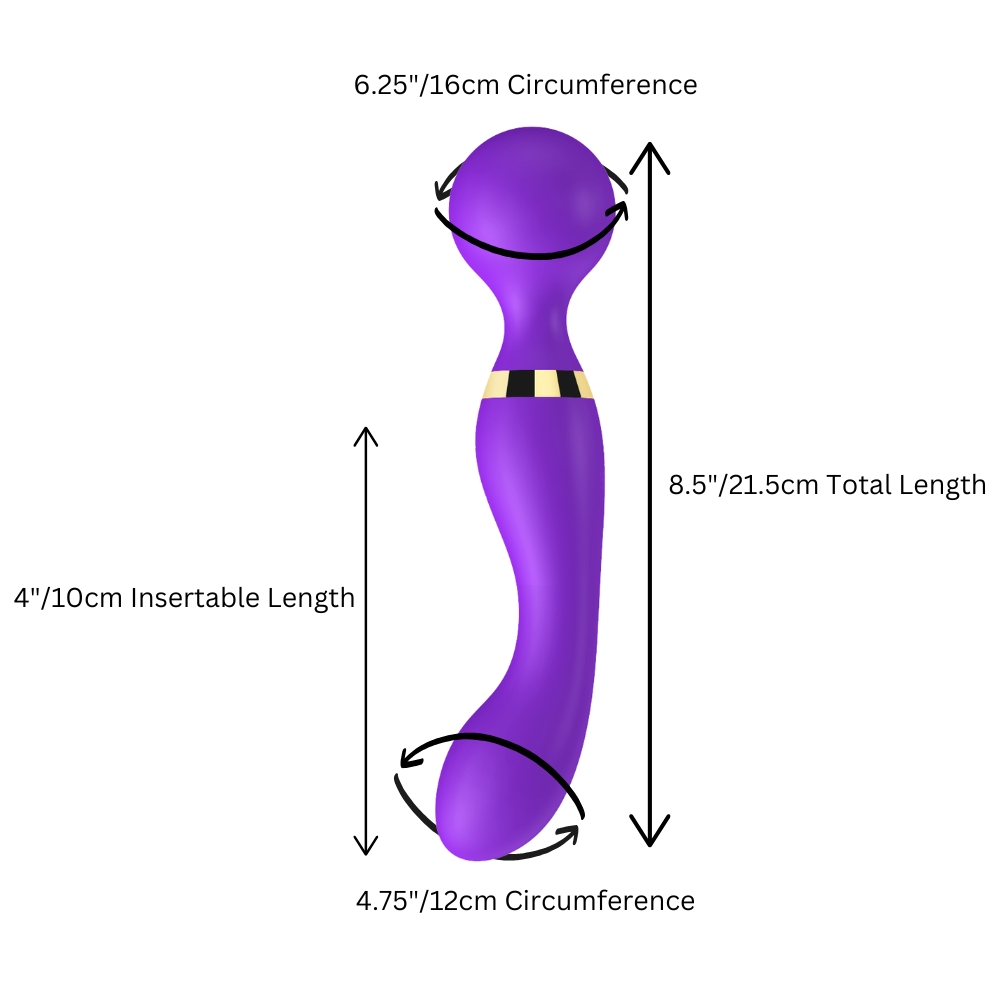 Loving Joy – Dual Ended Wand – Kaksipäinen Vibraattori - Image 3