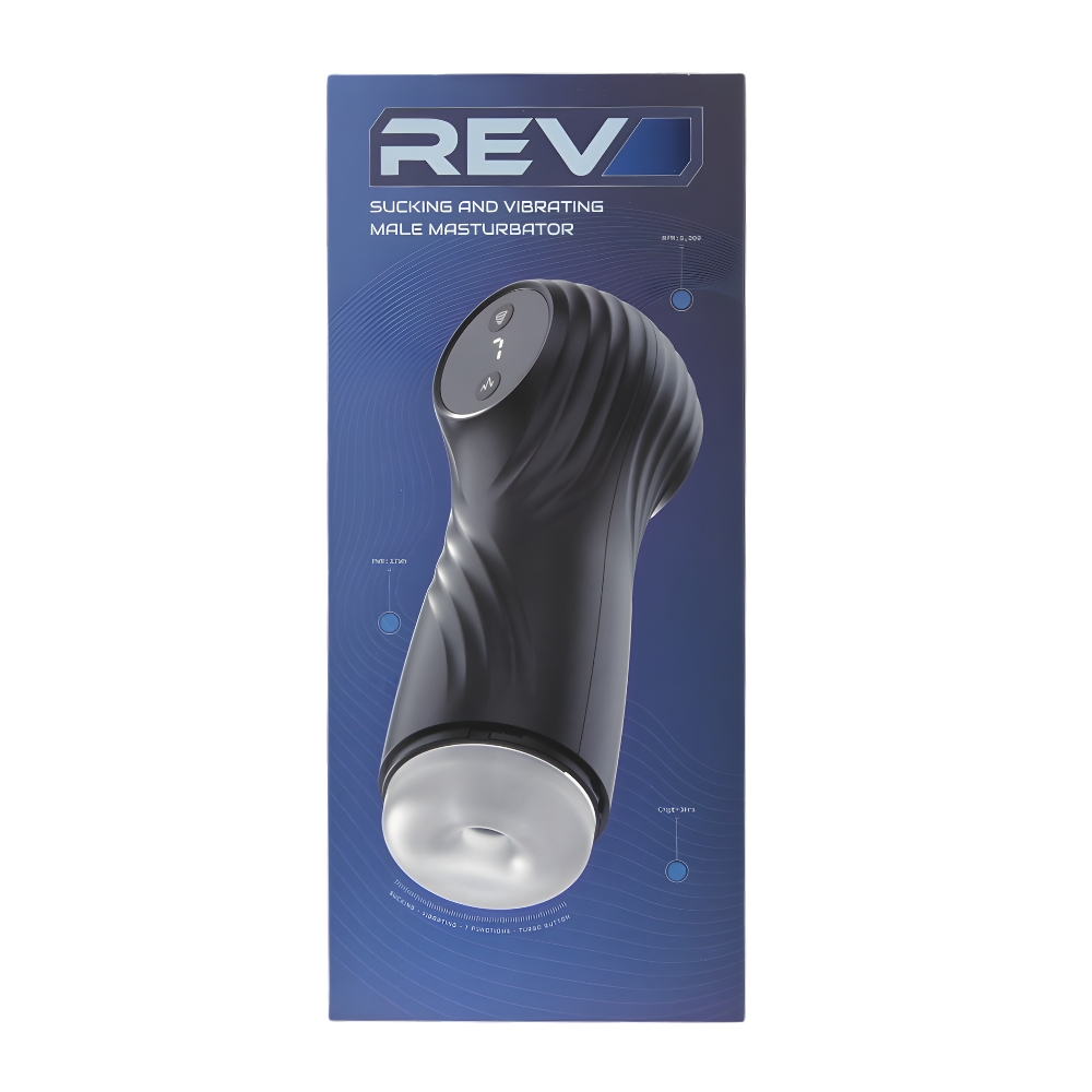 Rev Imevä ja Värisevä Automaattinen Masturbaattori - Image 7