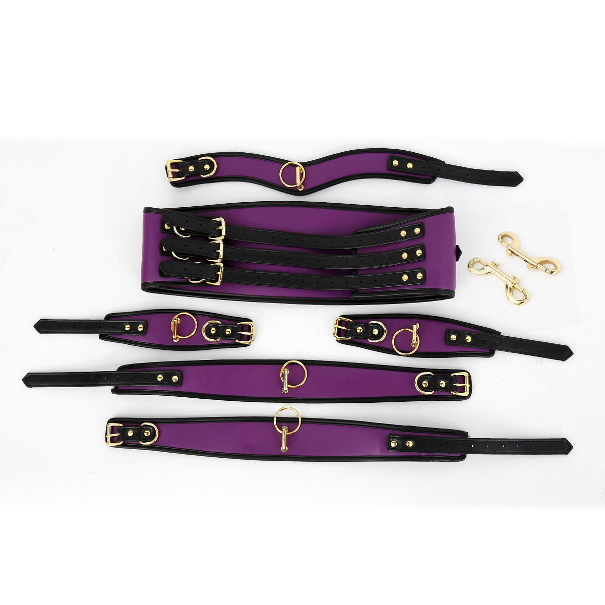 Violetin harness- ja kahlesetin kaikki osat