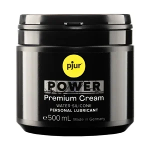 pjur Power Premium Cream 500ml hybridiliukuvoide | Freyona