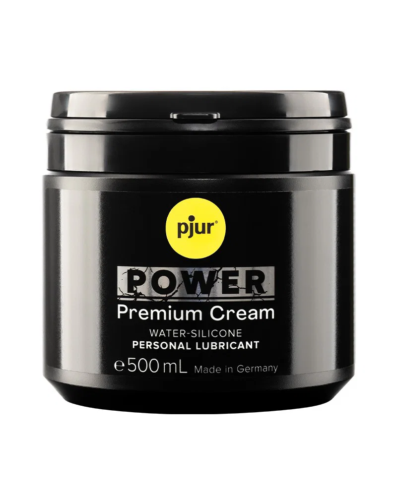 pjur Power Premium Cream 500ml hybridiliukuvoide | Freyona
