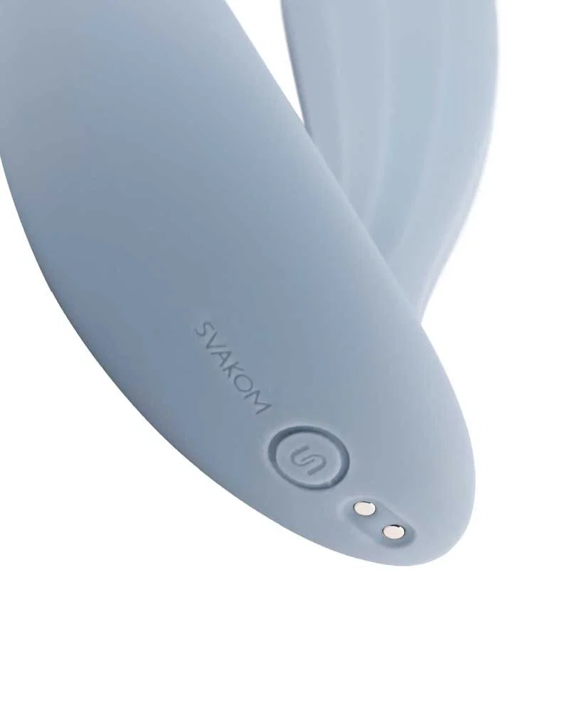 SVAKOM Erica – Sovellusohjattava Wearable Vibraattori – Sininen - Image 3