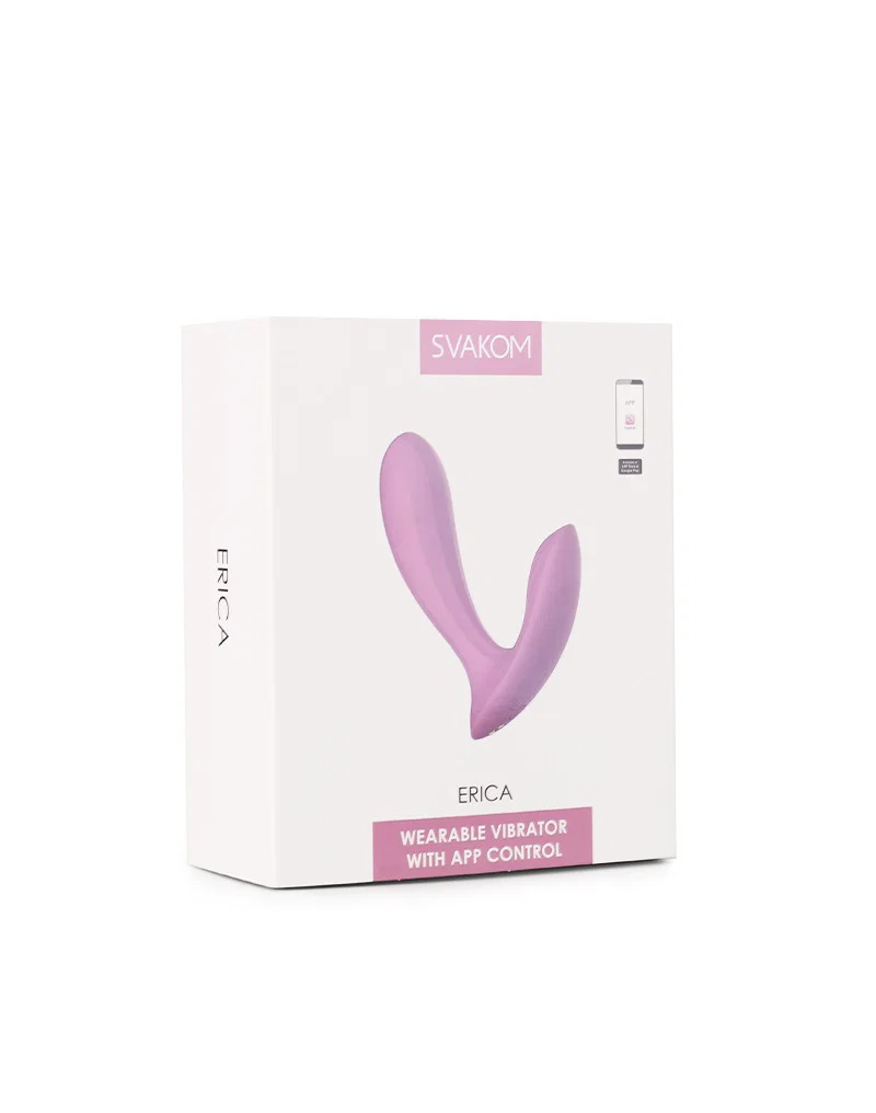 SVAKOM Erica – Sovellusohjattava Wearable Vibraattori - Laventeli - Image 8