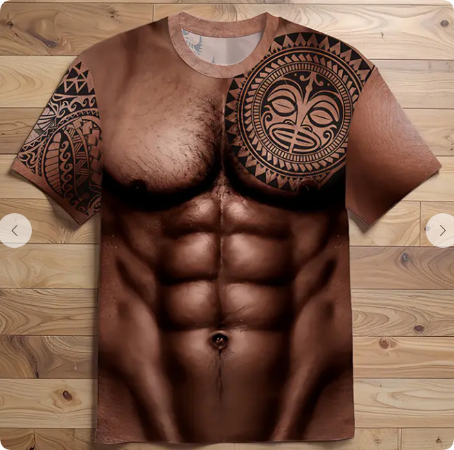"Sixpack ilman salia" -Tatuointi T-paita - Image 6