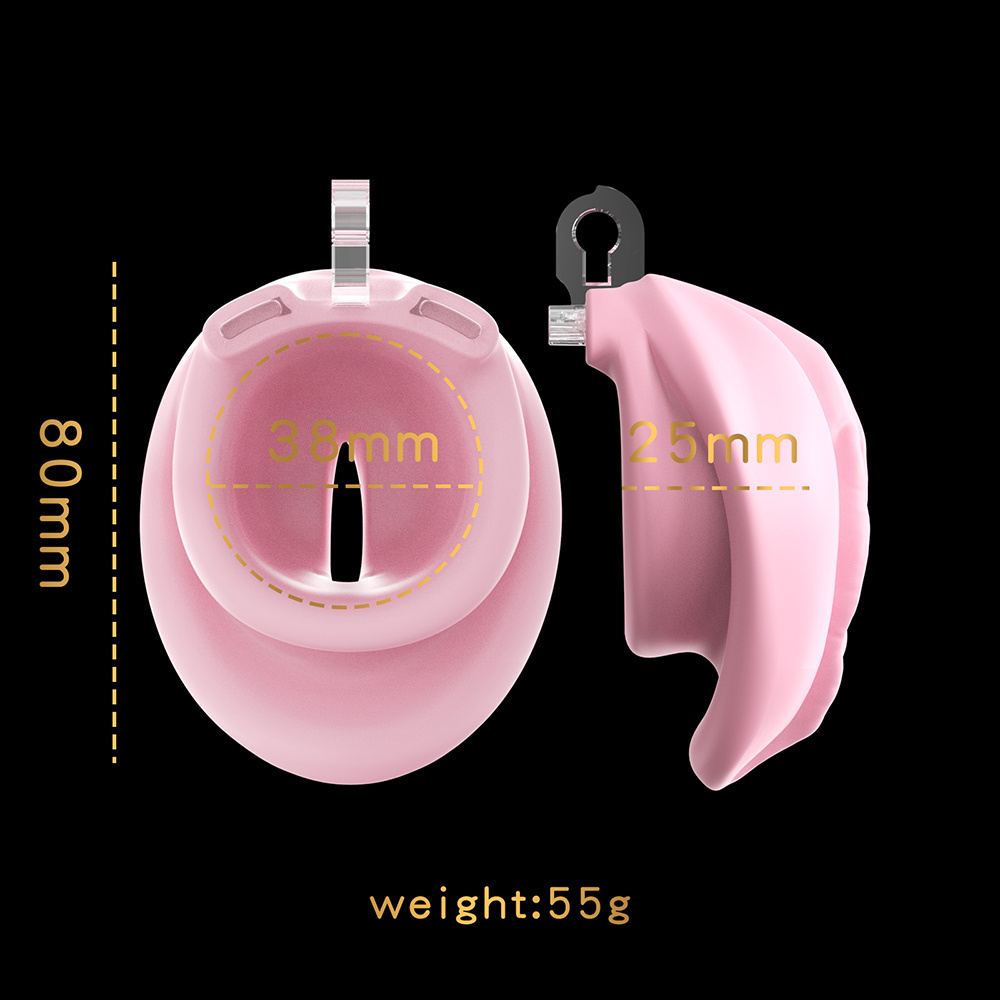 Pehmeän siveyslukon mitat 80 mm, 38 mm ja 25 mm